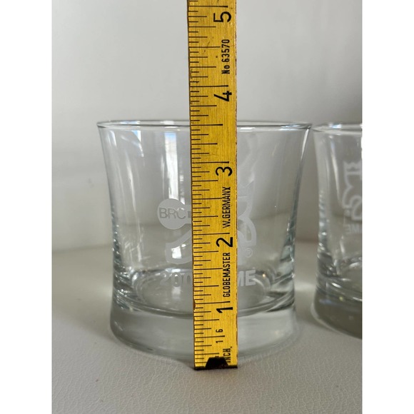 Set of 2 BRC 200 Game Bowling Lowball Glasses - Picture 4 of 6